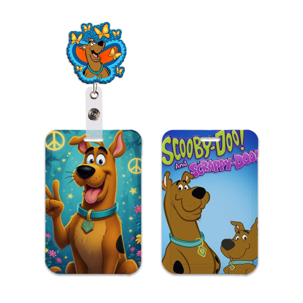 漫画犬柄カードケース ランヤード付きIDバッジホルダーストラ - Lanyard Badge Holder のレビューと価格