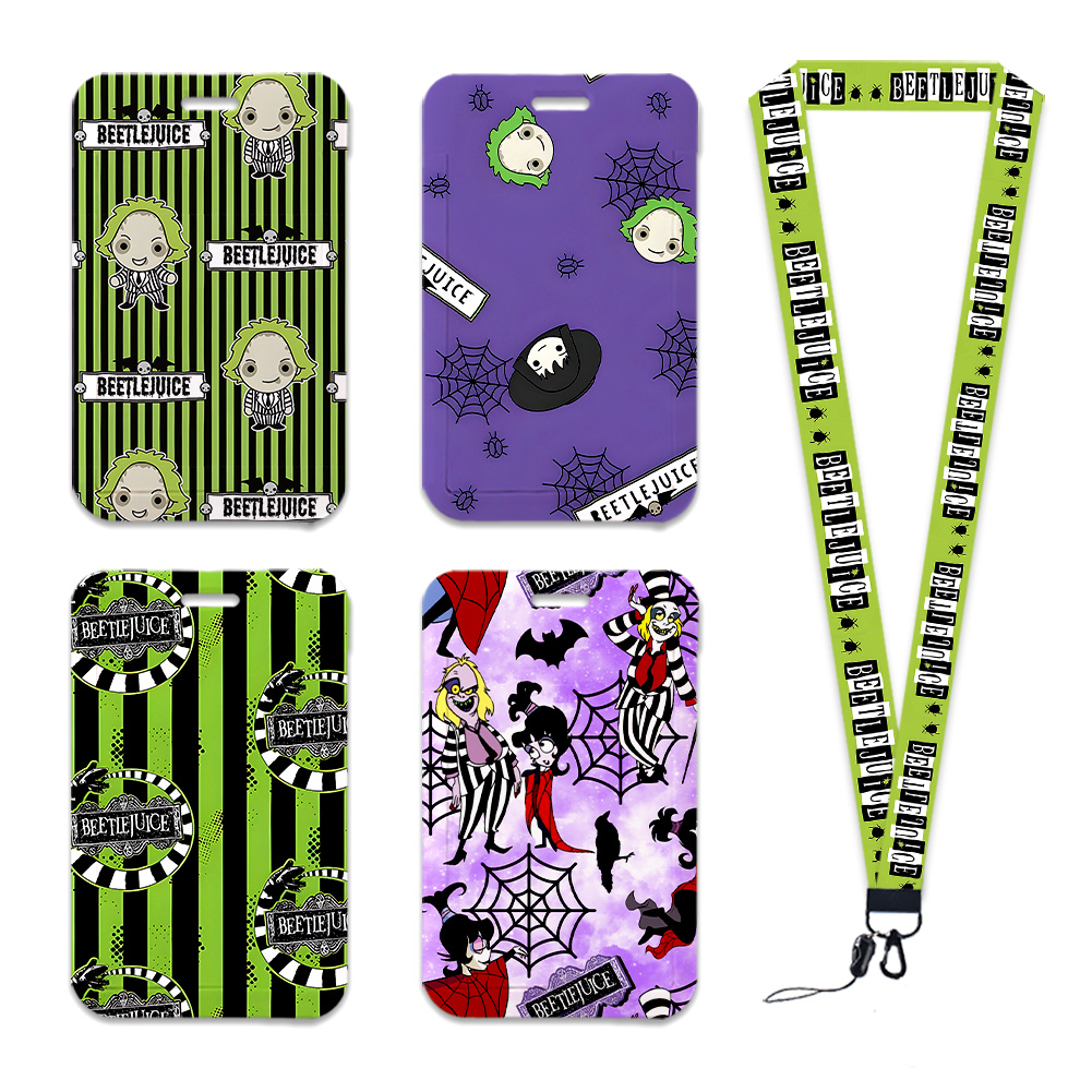 漫画ホラー映画 ID カードホルダーストラップワークカードバ - Lanyard Badge Holder のレビューと価格